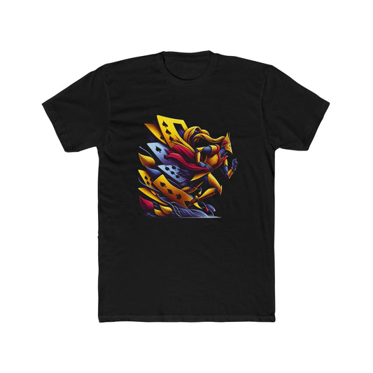 Dynamic Hero Unisex Cotton Crew Tee - Bold Graphic Tee for Gaming Fans