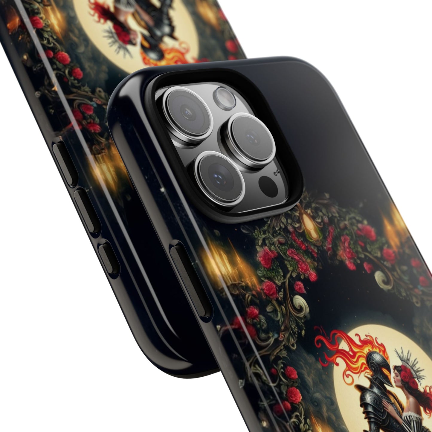 Tough Cases: Warrior Romance Phone Case, Unique Gift for Her, Gothic Style Case, Protection for iPhone, Custom Phone Cover