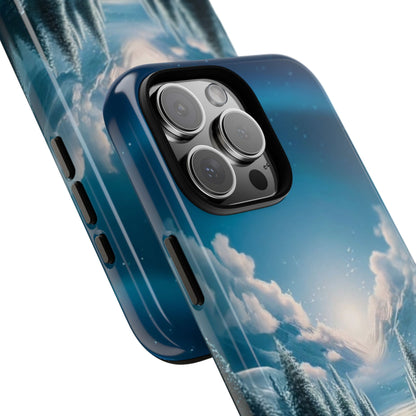 Phone Case, Mountain Landscape Tough Case, Protective Cover for iPhone, Samsung Galaxy, Google Pixel, Outdoor Nature Case, iphone 17 case