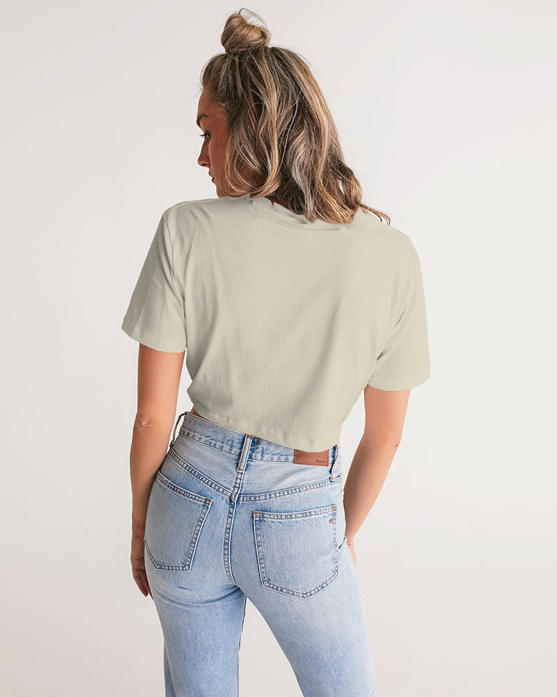 Supernova Botanica Women's Twist-Front Cropped Tee