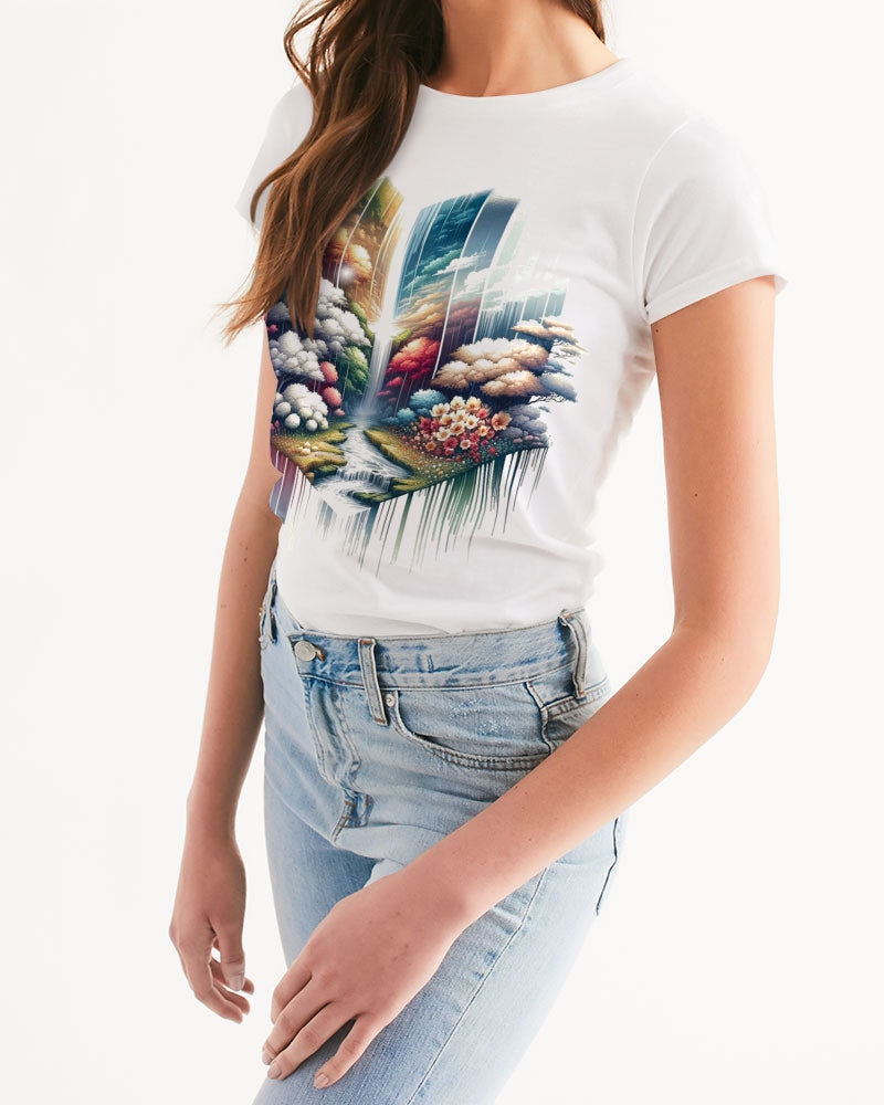 Temporal Blossoms Women's Tee