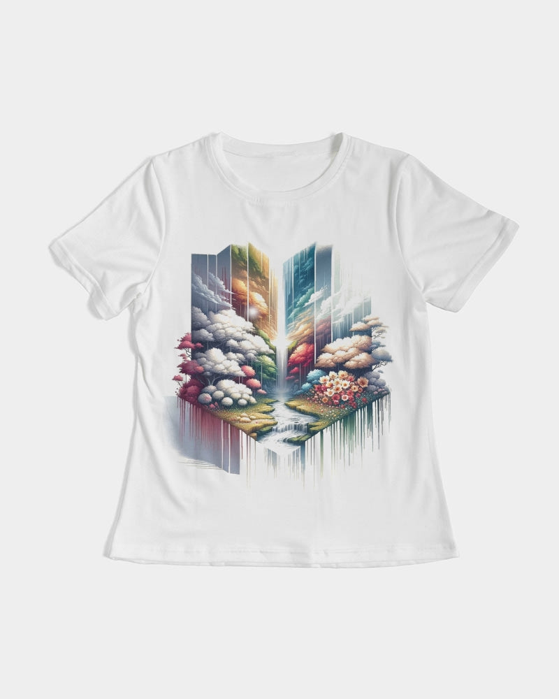 Temporal Blossoms Women's Tee