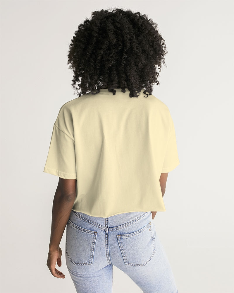 Celestial Dawn Women's Lounge Cropped Tee