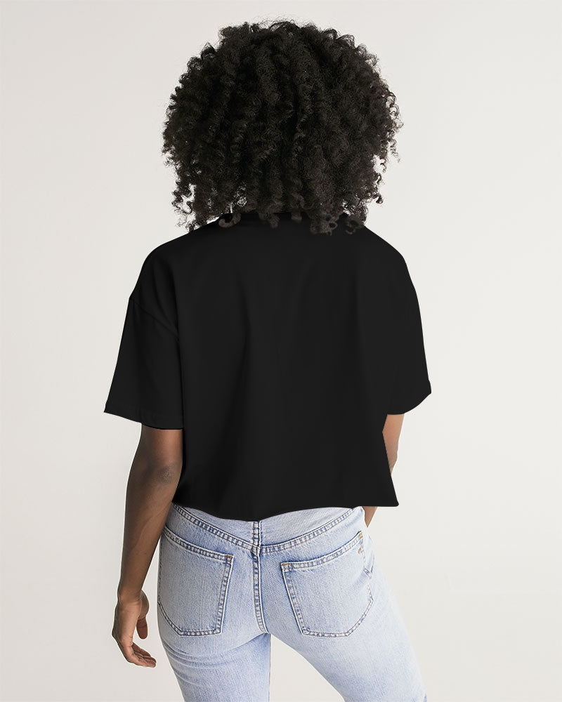 Whispers of the Void Women's Lounge Cropped Tee