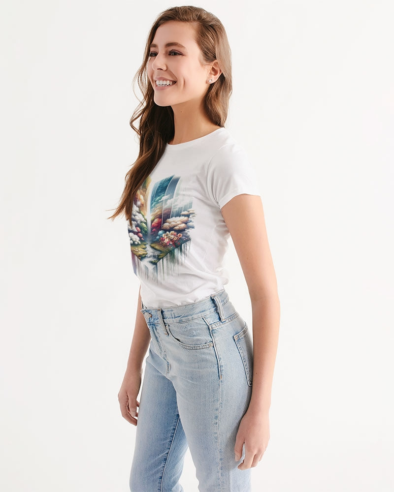 Temporal Blossoms Women's Tee