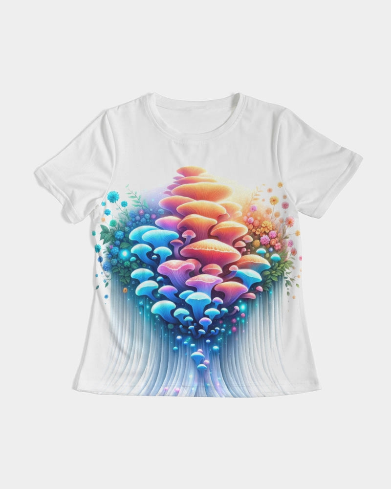 Enchanted Mushroom Falls Women's Tee