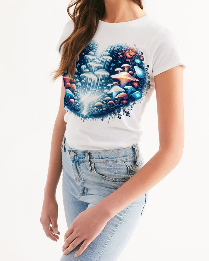 Shimmering Mushroom Magic Women's Tee