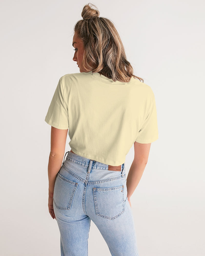 Autumn Within Women's Twist-Front Cropped Tee