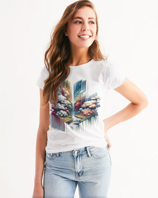 Temporal Blossoms Women's Tee