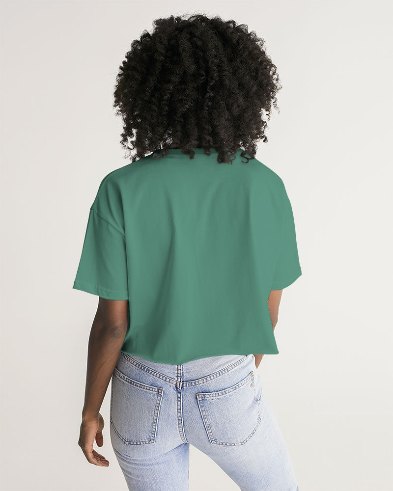 The Ethereal Tree Women's Lounge Cropped Tee